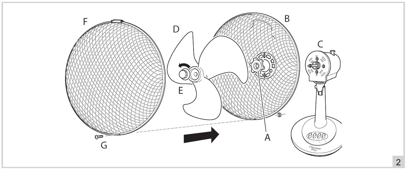 bESTRON-DDF35Z-Desk-Fan-2