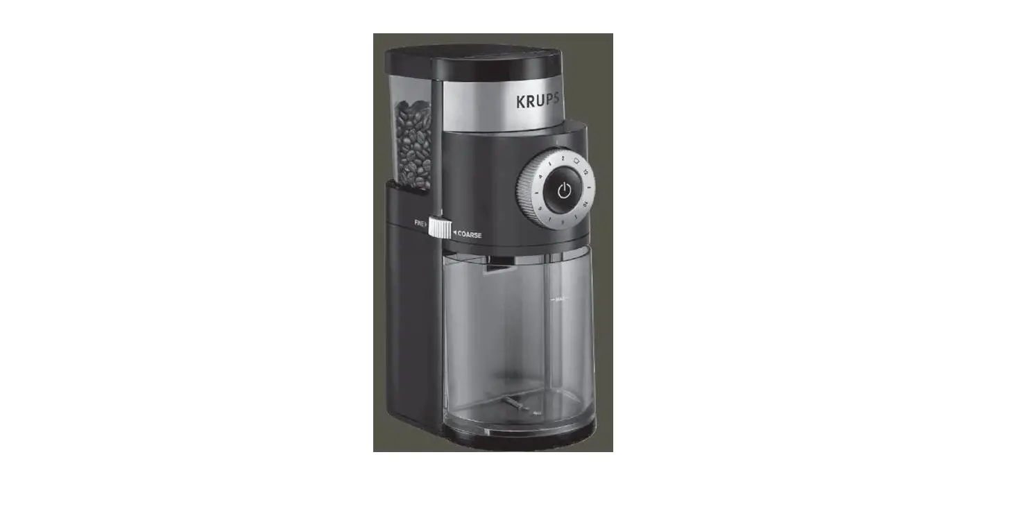 KRUPS GX500050 Coffee Grinder User Manual - Manualsee