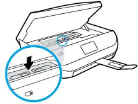 hp ENVY 4520 All-in-One Series - Reinsert the paper path cover