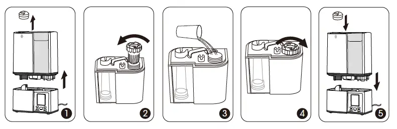 TAOTRONICS TT-AH001 Ultrasonic Cool Mist Humidifier 11