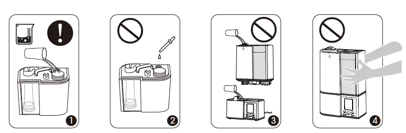 TAOTRONICS TT-AH001 Ultrasonic Cool Mist Humidifier 12
