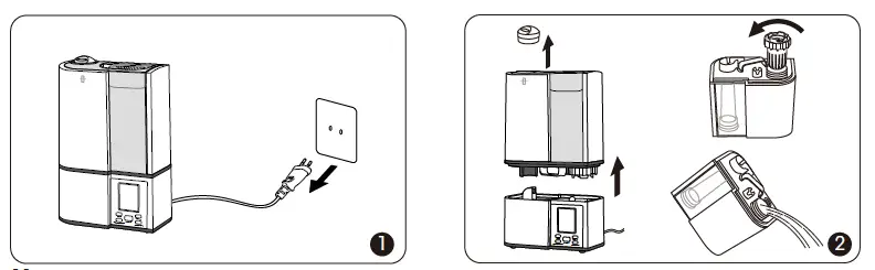 TAOTRONICS TT-AH001 Ultrasonic Cool Mist Humidifier 15