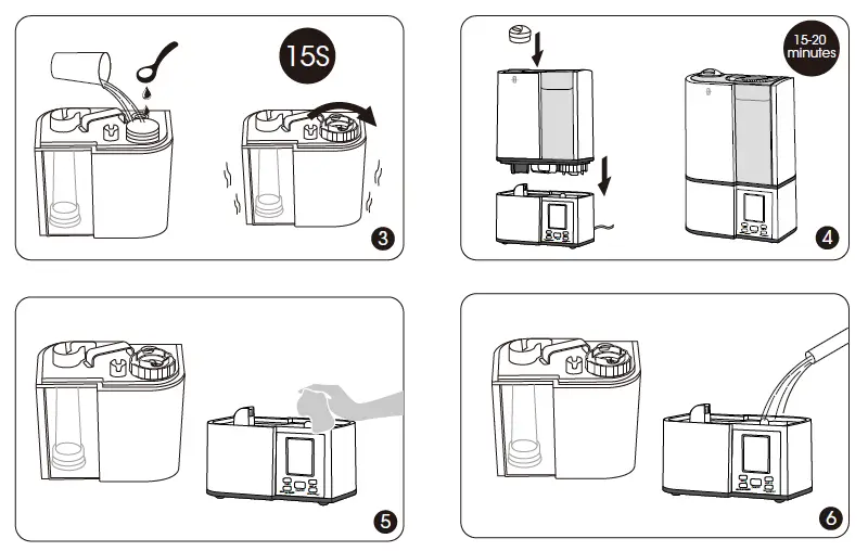 TAOTRONICS TT-AH001 Ultrasonic Cool Mist Humidifier 16