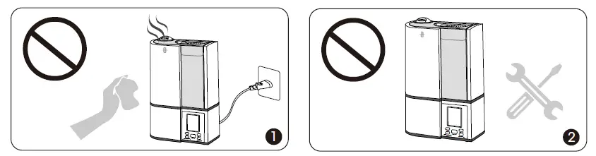 TAOTRONICS TT-AH001 Ultrasonic Cool Mist Humidifier 9