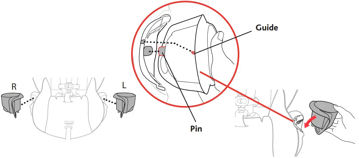 Chicco Fit4 Adapt 4-in-1 Convertible- Cup holders