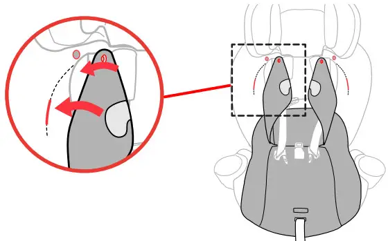 Chicco Fit4 Adapt 4-in-1 Convertible-Headrest22