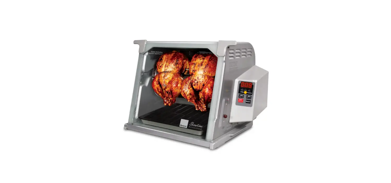 Ronco 5000 Series Rotisserie Digital Jog Shuttle Platinum Unit Instruction Manual - Manualsee