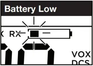 Battery Low Inductions
