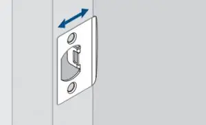 Door Instructons Kwikset OBSIDIAN Touchscreen Electronic Deadbolt