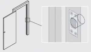 Door Instructons Kwikset OBSIDIAN Touchscreen Electronic Deadbolt
