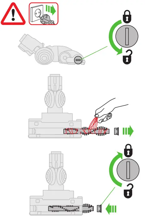 dyson DC 36 Vacuum Cleaner - Brush bar