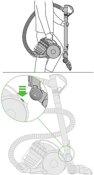 dyson DC 36 Vacuum Cleaner - Carrying &