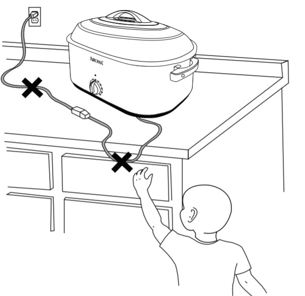 AROMA Roaster Oven ART-712SB -Instructions