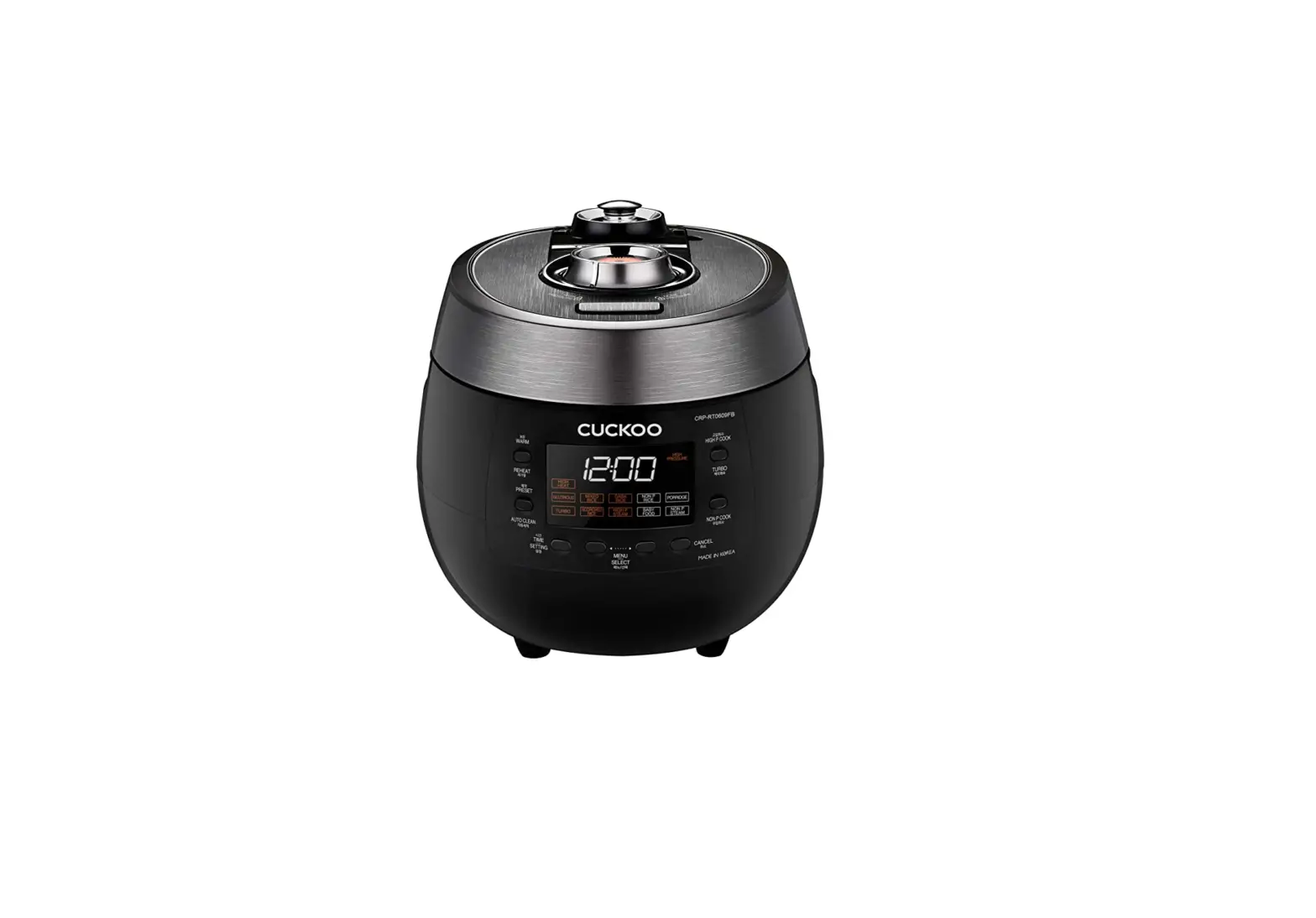 CUCKOO CRP-HS06 Electric Pressure Rice Cooker/Warmer Instruction Manual - Manualsee