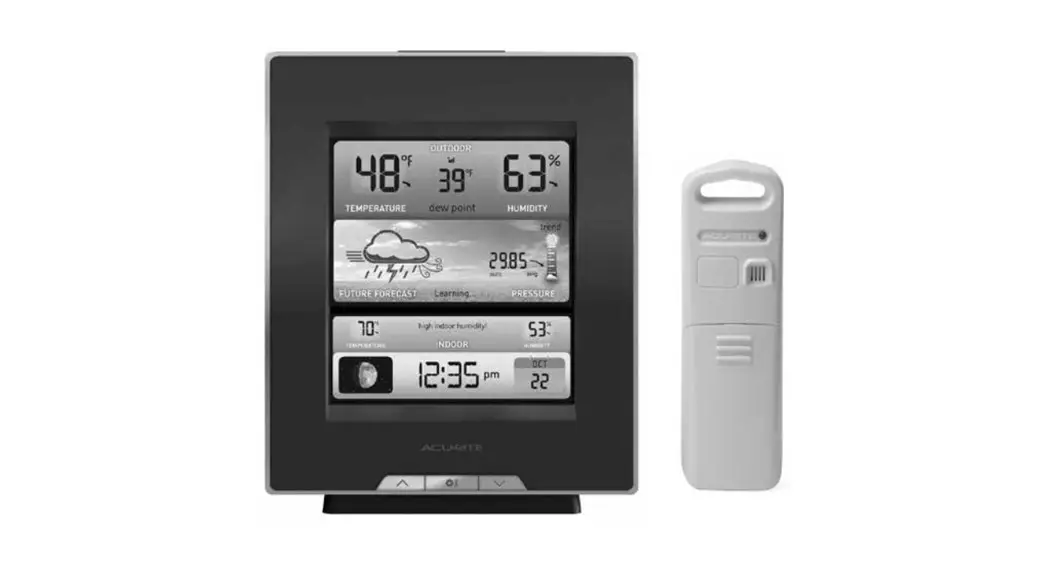 ACURITE 02048HD Weather Station Instruction Manual - Manualsee