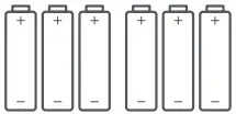 6 (AA) Batteries