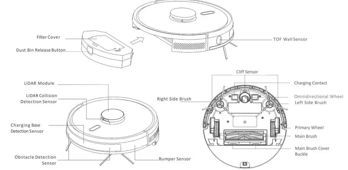 ROVE-L3510-Pro-Auto-Charging-Robotic-Vacuum-2