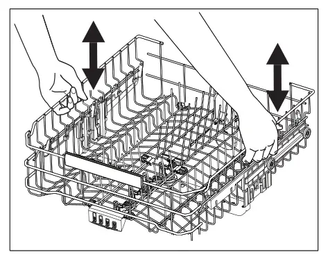 Frigidaire Dishwasher Adjustable Upper Rack