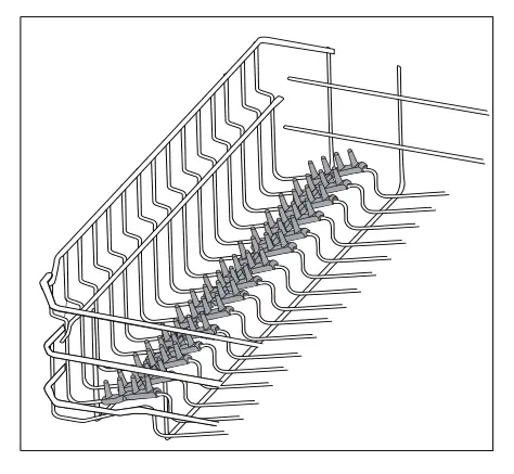 Frigidaire Dishwasher Soft Grip Rack