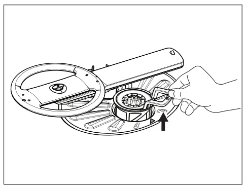 Frigidaire Dishwasher - Clean the Cylinder Fine Filter Image 2