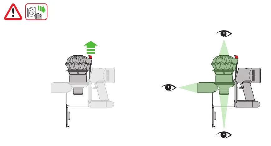 Dyson Cordless Stick Vacuum - Looking for blockages