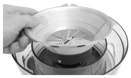 Breville BJE200 Juice Fountain Compact Juicer- pulp container