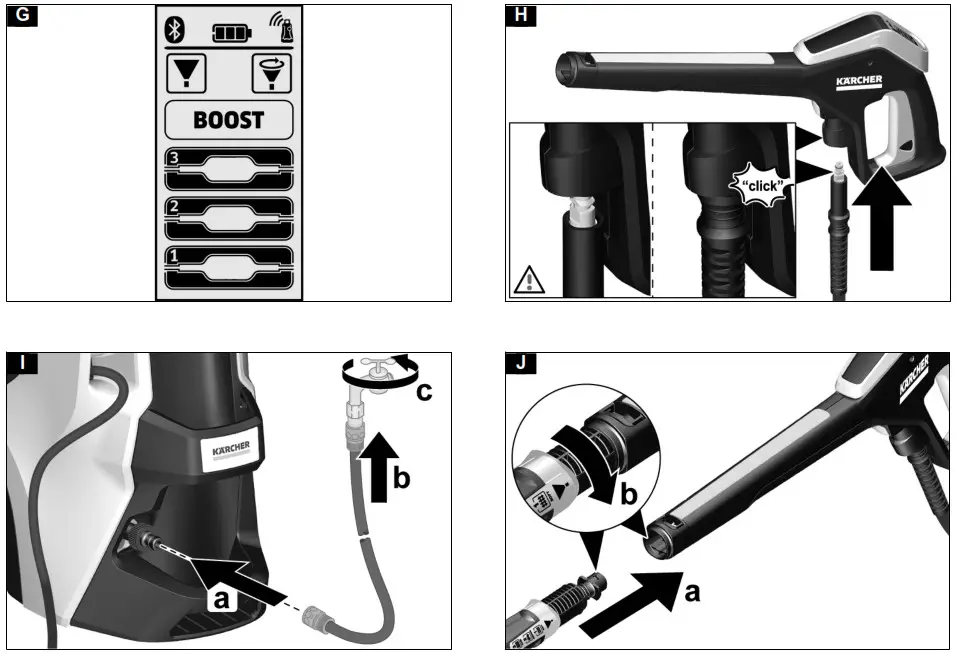 KARCHER high-pressure cleaner -D