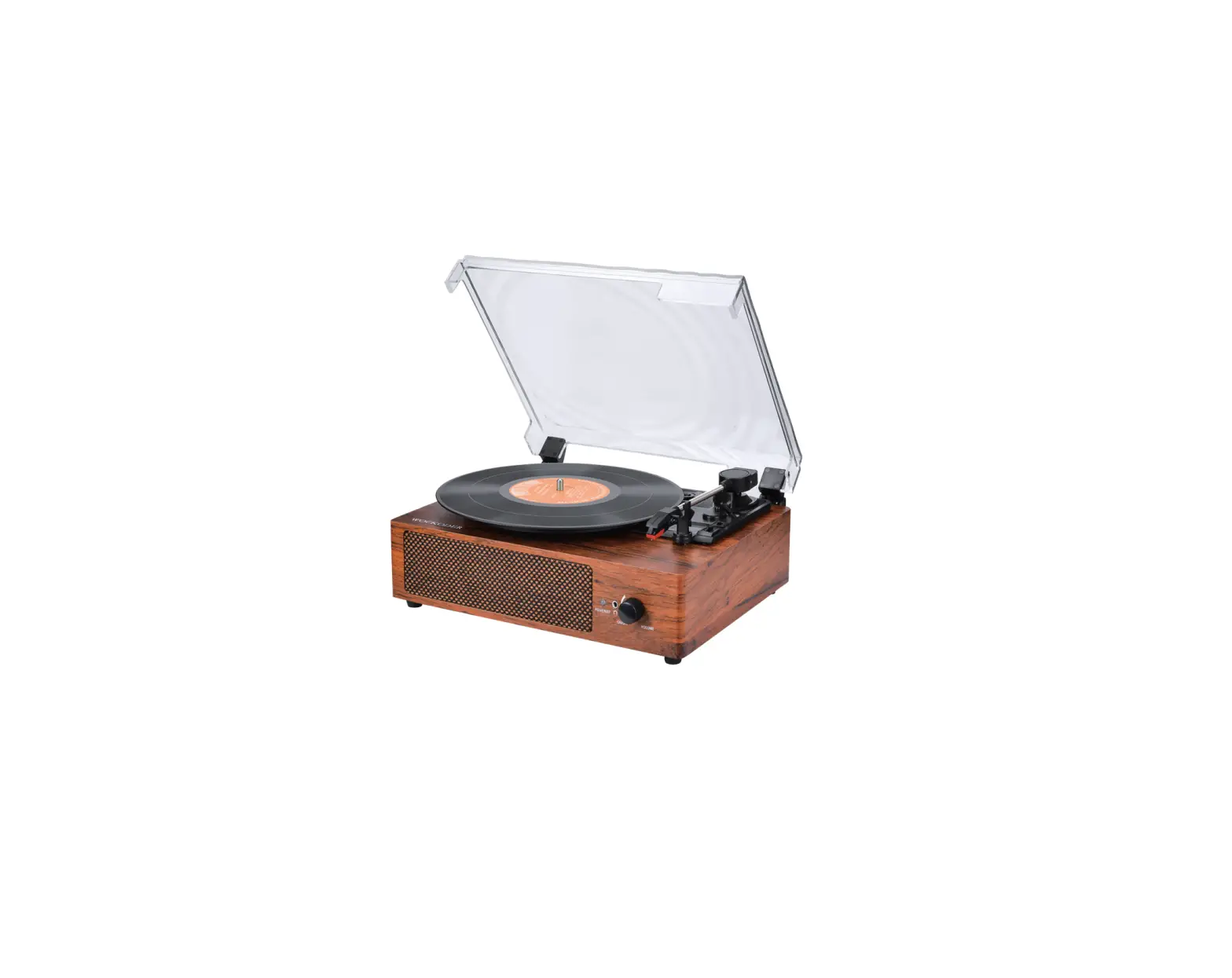 WOCKODER KD-2008BL Record Player Turntable Wireless Portable LP Phonograph Instruction Manual - Manualsee