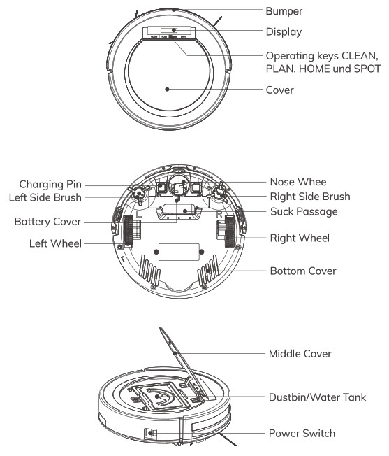 ILIFE Robotic Vacuum Cleaner V55 User Manual Manualsee
