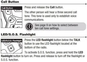 FIG 12 Turning on Your microTALK® Radio
