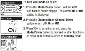 FIG 19 Voice Activated Transmit (VOX)
