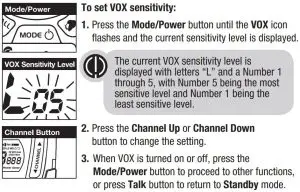 FIG 20 Voice Activated Transmit (VOX)