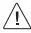 LG LED TV Owner’s Manual - Warning or Caution icon